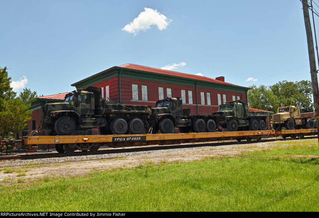 TPDX 974935, Vehicle flat car